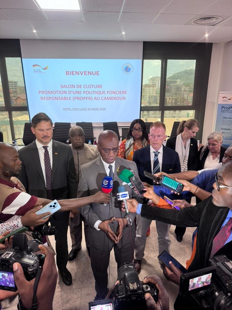 CLOSING OF THE ProPFR PROJECT IN YAOUNDÉ: TOWARDS RESPONSIBLE LAND GOVERNANCE IN CAMEROON