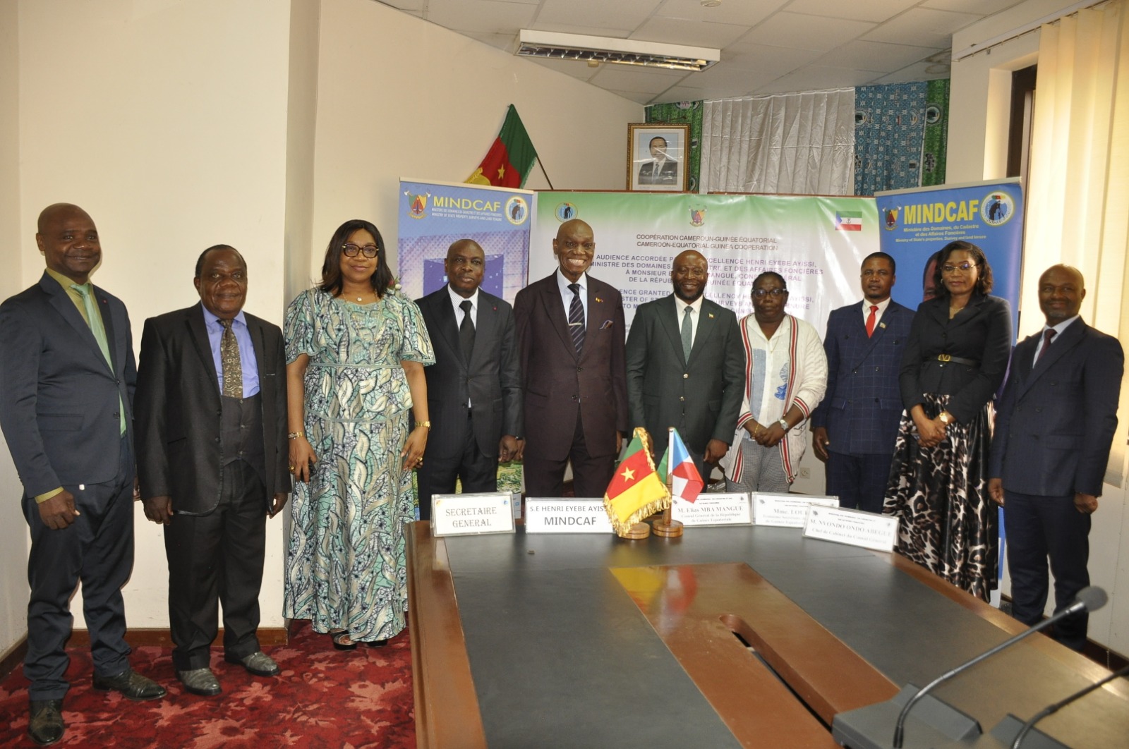 Coopération foncière et diplomatique :  Le MINDCAF consolide les liens entre le Cameroun et la Guinée équatoriale