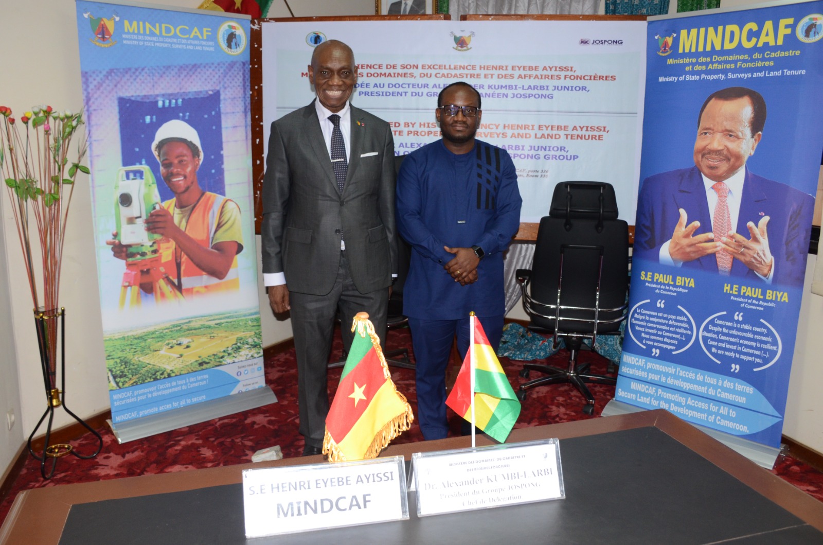 Coopération Cameroun–Ghana : le groupe Jospong présente un ambitieux projet de gestion des déchets au Cameroun